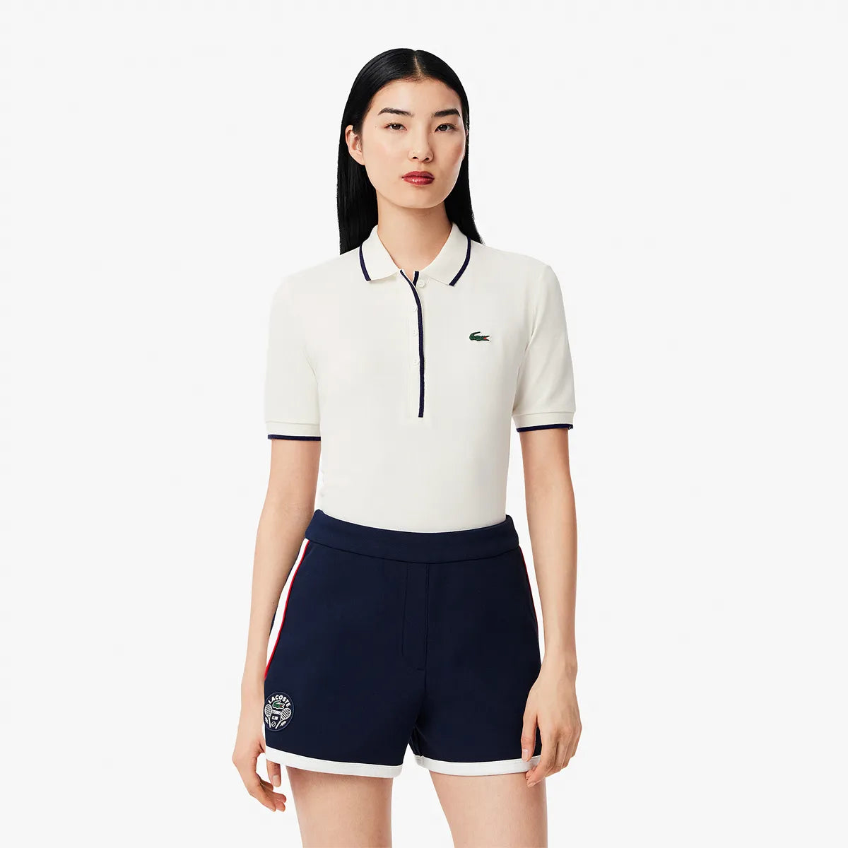 POLO LACOSTE MUJER HERITAGE LONDRES