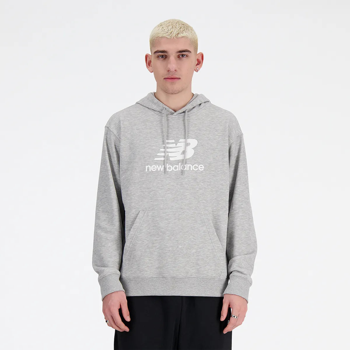 SUDADERA NEW BALANCE CON CAPUCHA FLEECE