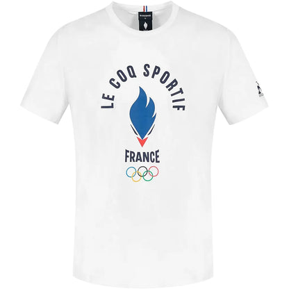 CAMISETA LE COQ SPORTIF FRANCE OLYMPIQUE VILLAGE (1)