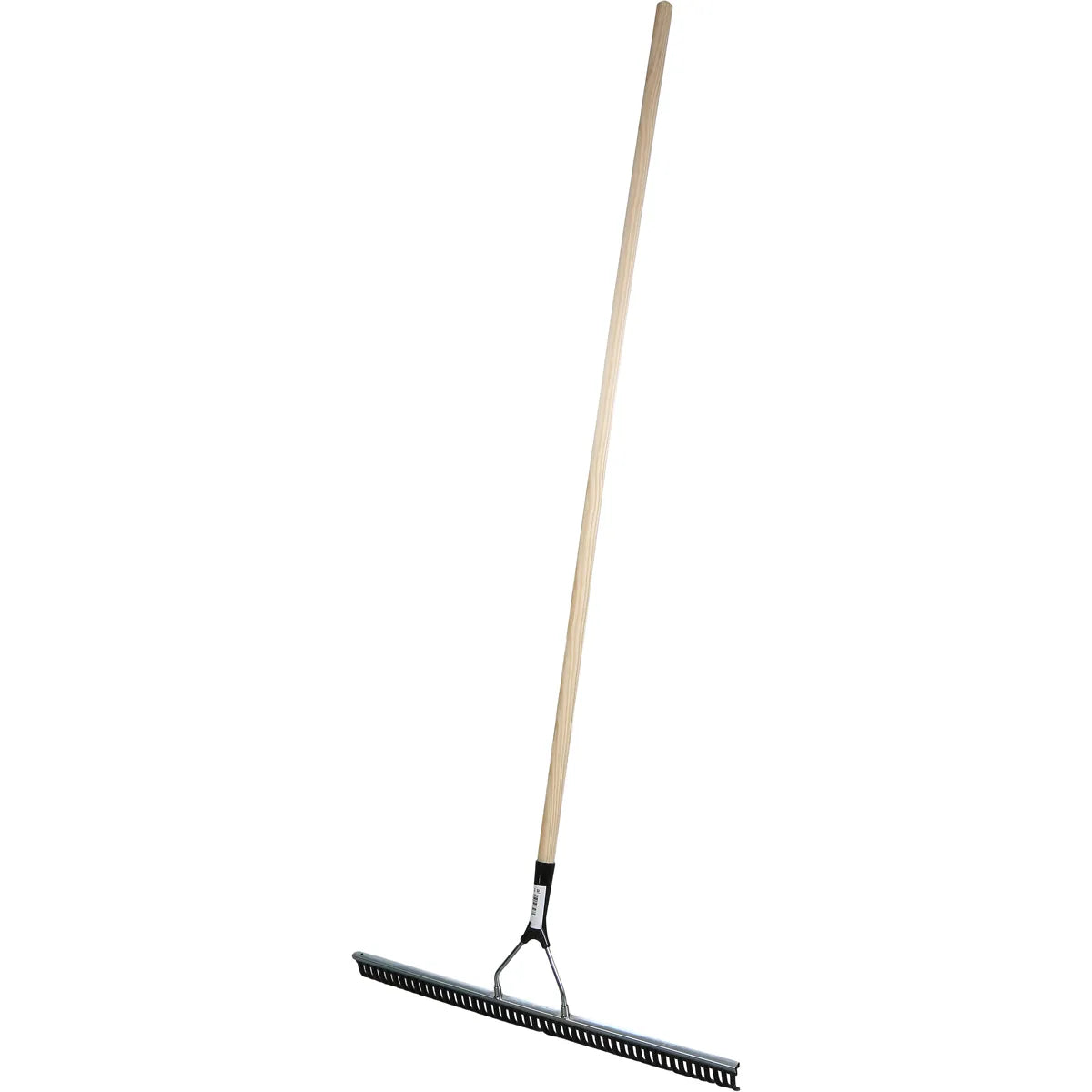RASTRILLO DE GOMA ANCHO 75 CM CON MANGO DE MADERA