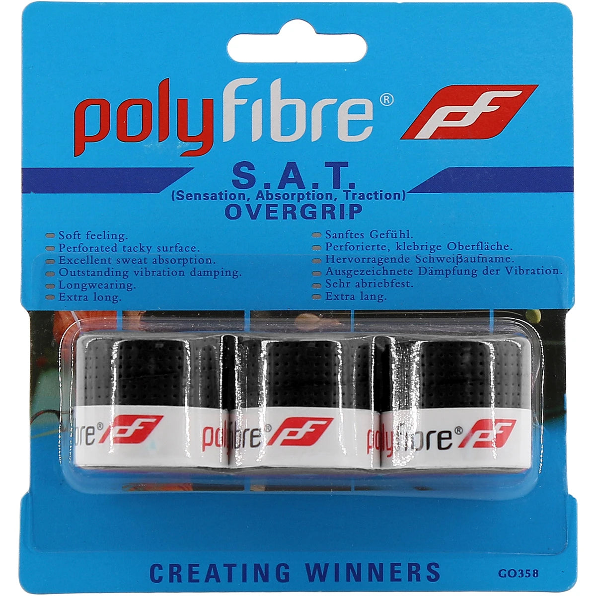 SOBREGRIPS POLYFIBRE S.A.T x3