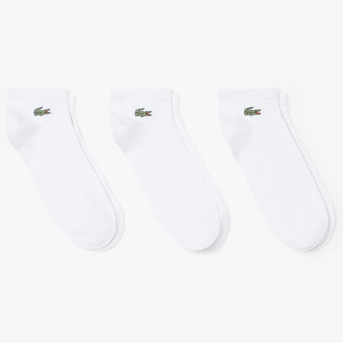 3 PARES DE CALCETINES BAJOS LACOSTE CLASSIC