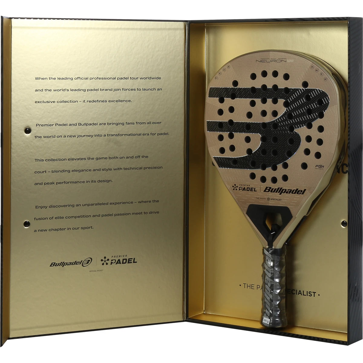 RAQUETA PÁDEL BULLPADEL NEURON 02 PREMIER 26