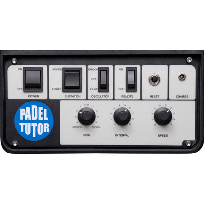 LANZADOR DE PELOTAS TUTOR PADEL BATERÍA (CON MANDO A DISTANCIA)