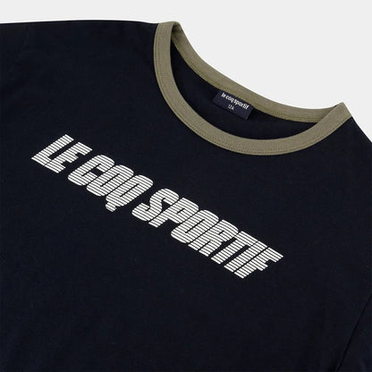 CAMISETA LE COQ SPORTIF JUNIOR MANGA LARGA GRÁFICA