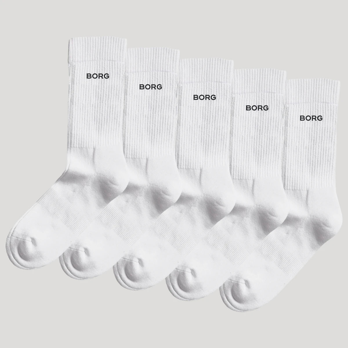 5 PARES DE CALCETINES BJORN BORG ESSENTIAL (MID)