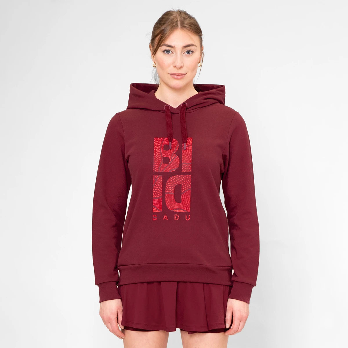 SUDADERA BIDI BADU MUJER PROTECTED LEAFS CHILL CON CAPUCHA