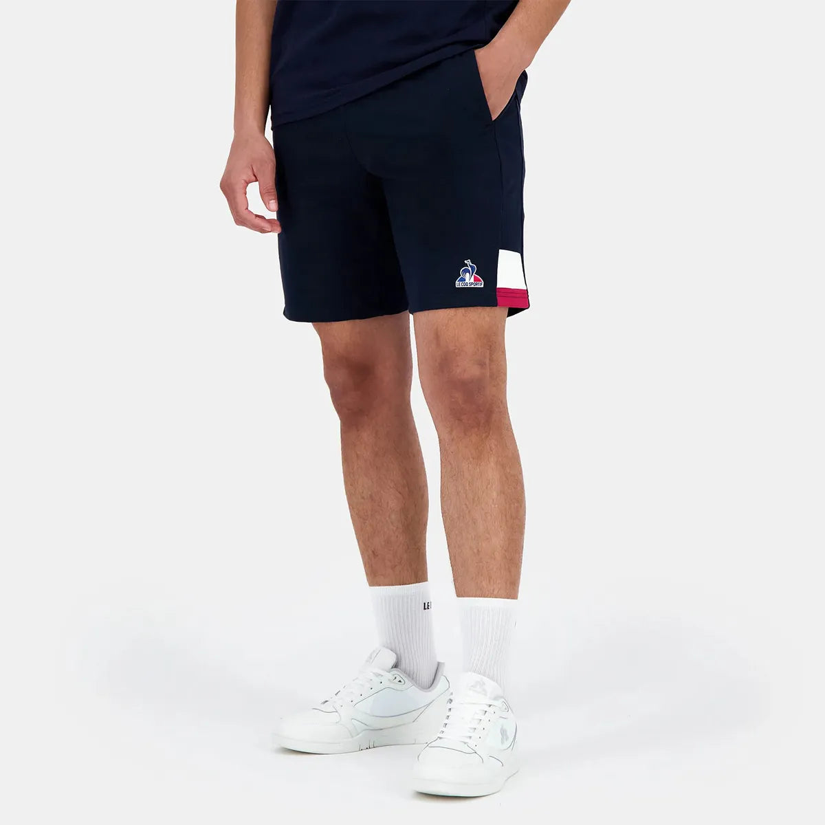 PANTALÓN CORTO LE COQ SPORTIF TRICOLOR