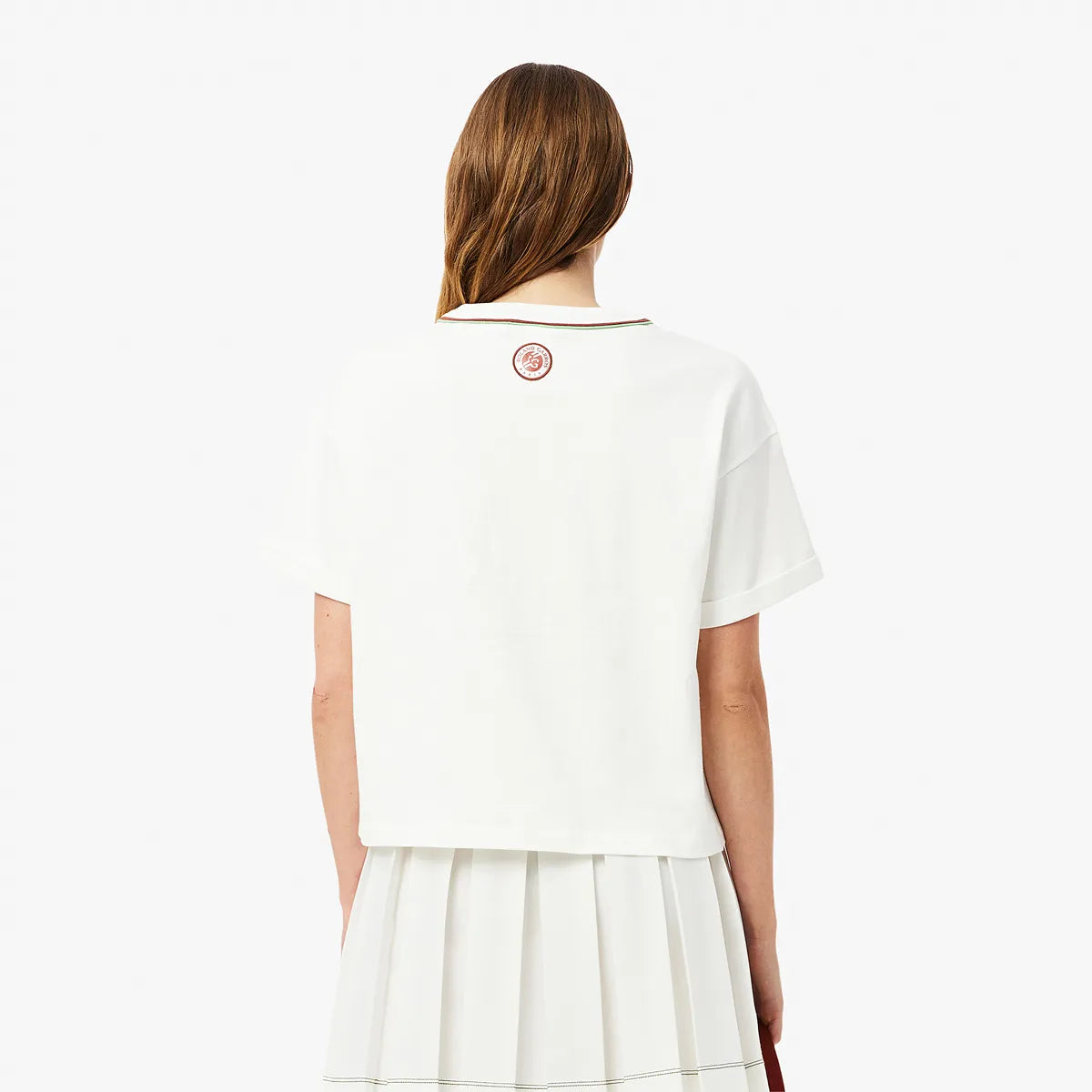 CAMISETA LACOSTE MUJER ROLAND-GARROS CLUB