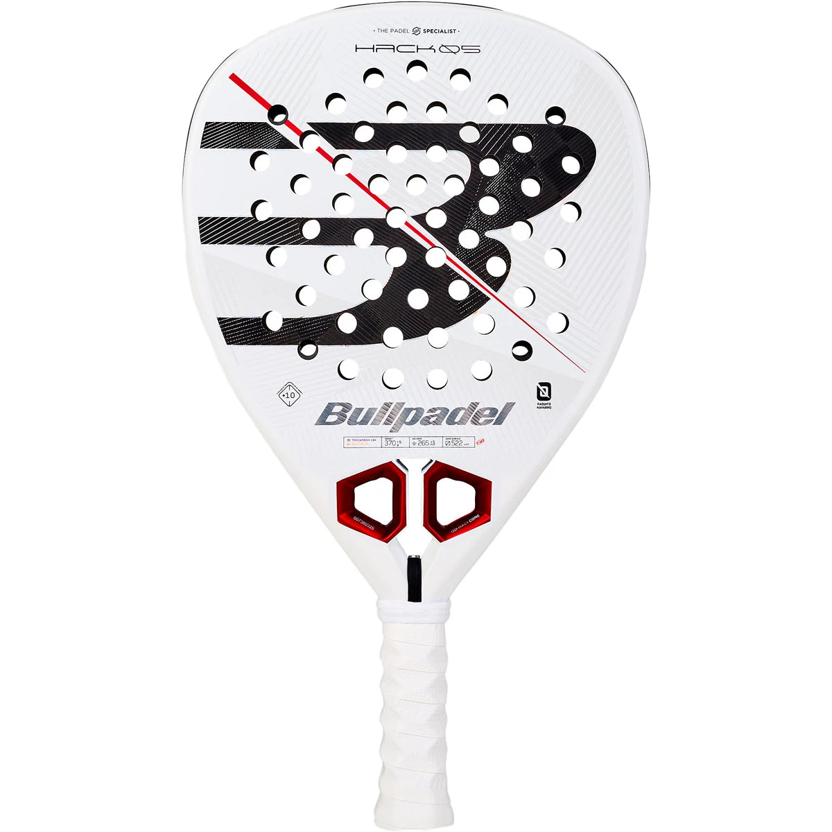 RAQUETA PADEL BULLPADEL HACK 05 27
