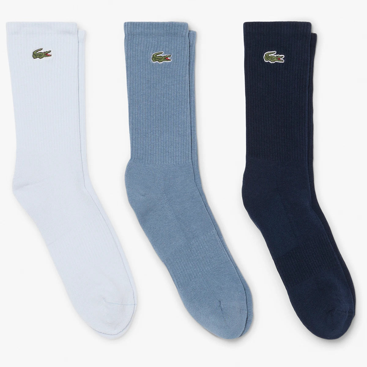 3 PARES DE CALCETINES LACOSTE CLASSIC