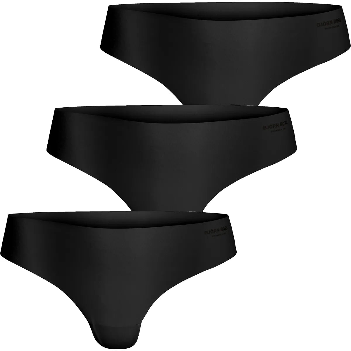 PACK 3 BRAGAS BJORN BORG MUJER INVISIBLE THONG