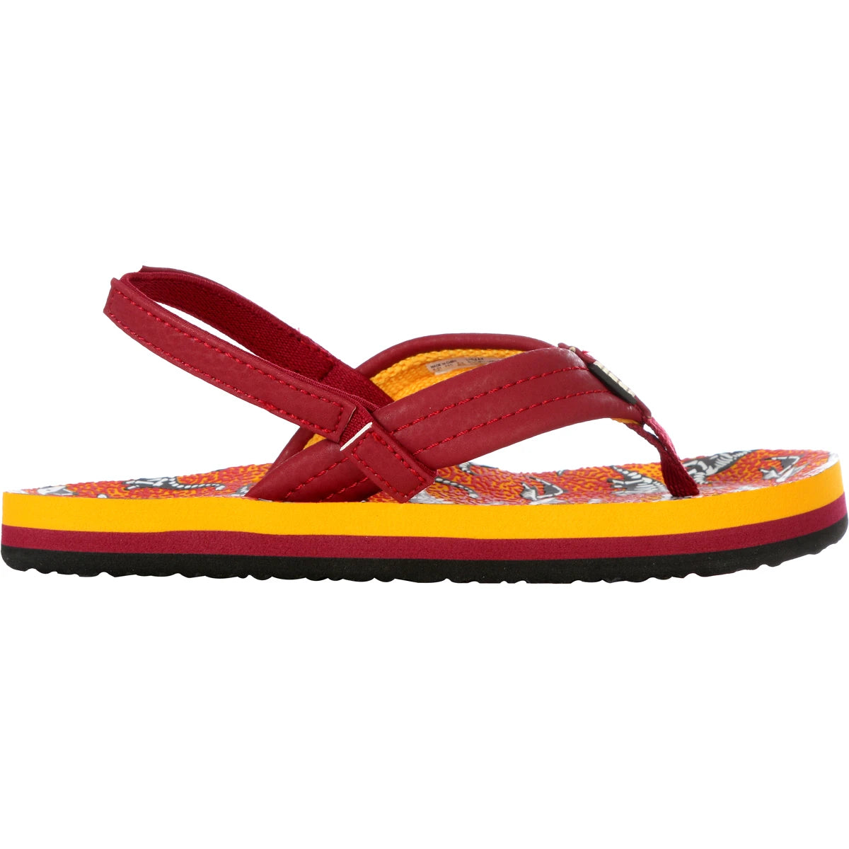 CLAQUETE JUNIOR REEF LITTLE AHI RED DINO