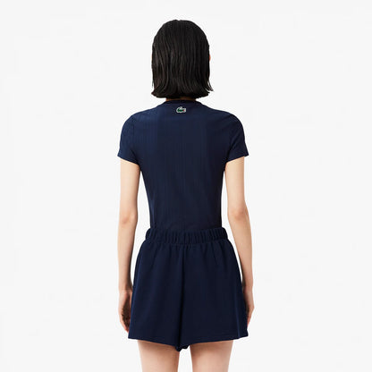 CAMISETA MUJER LACOSTE HERITAGE