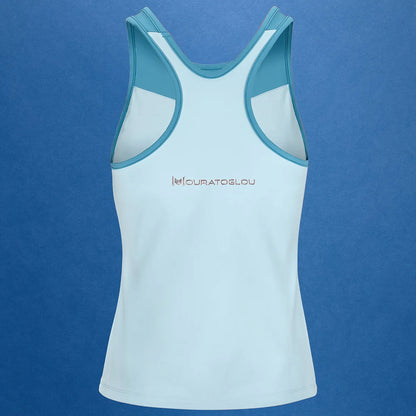 CAMISETA DE TIRANTES MOURATOGLOU APPAREL MUJER MATCH NEW YORK