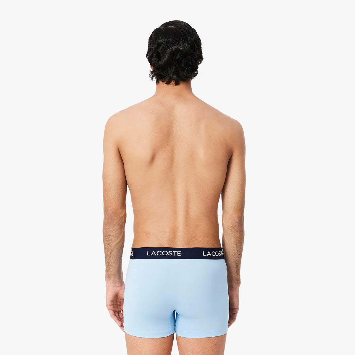 PACK DE 3 BOXERS LACOSTE POLIÉSTER