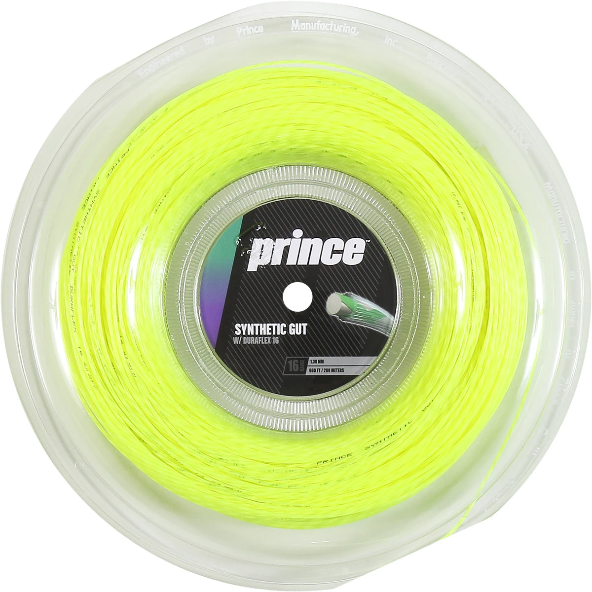 BOBINA PRINCE SYNTHETIC GUT CON DURAFLEX (200 METROS)