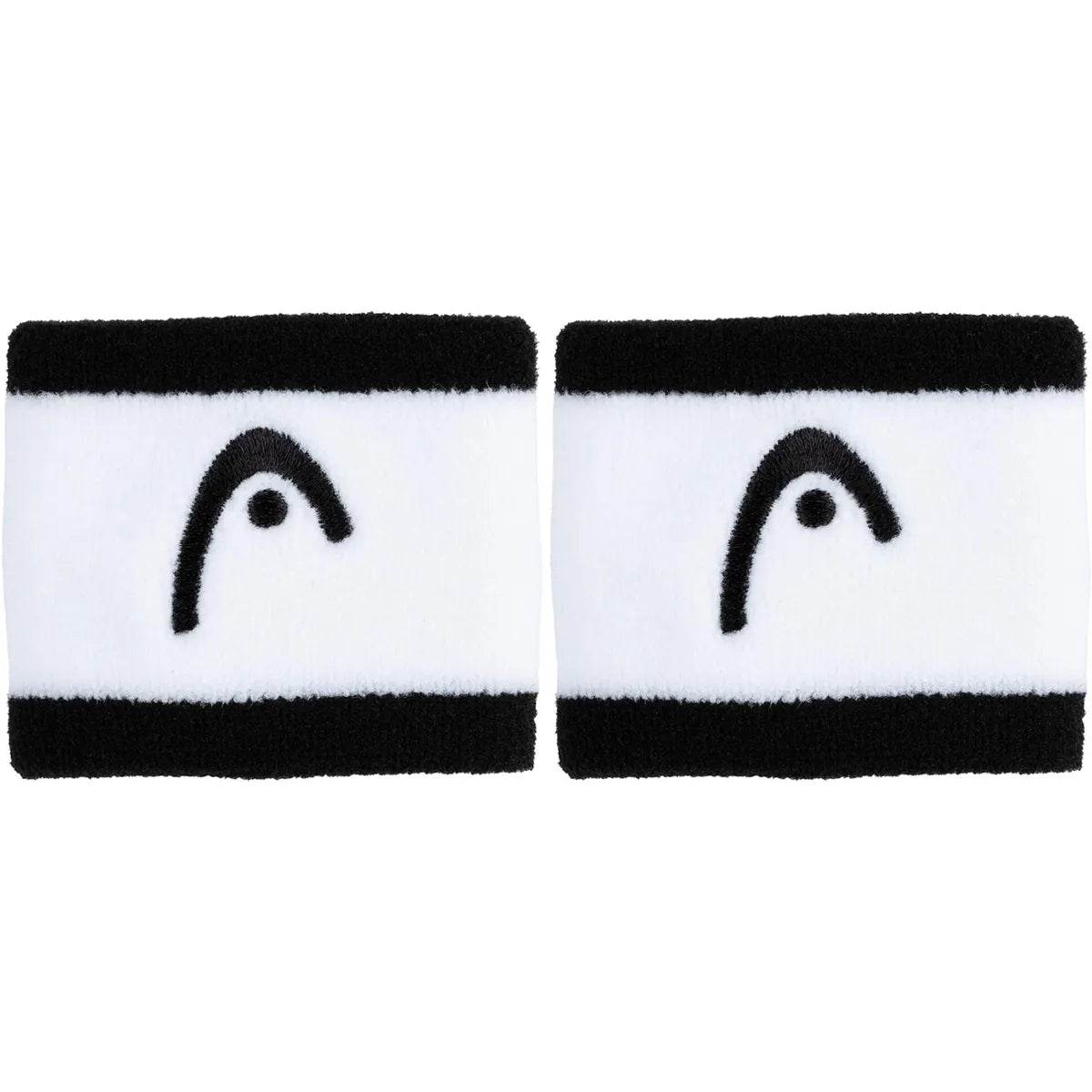 PAR DE MUÑEQUERAS HEAD SIMPLE 2.5" RAYADAS
