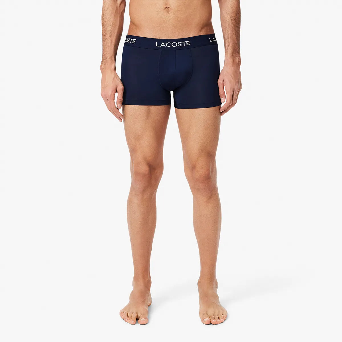 PACK DE 3 BOXERS LACOSTE POLIÉSTER