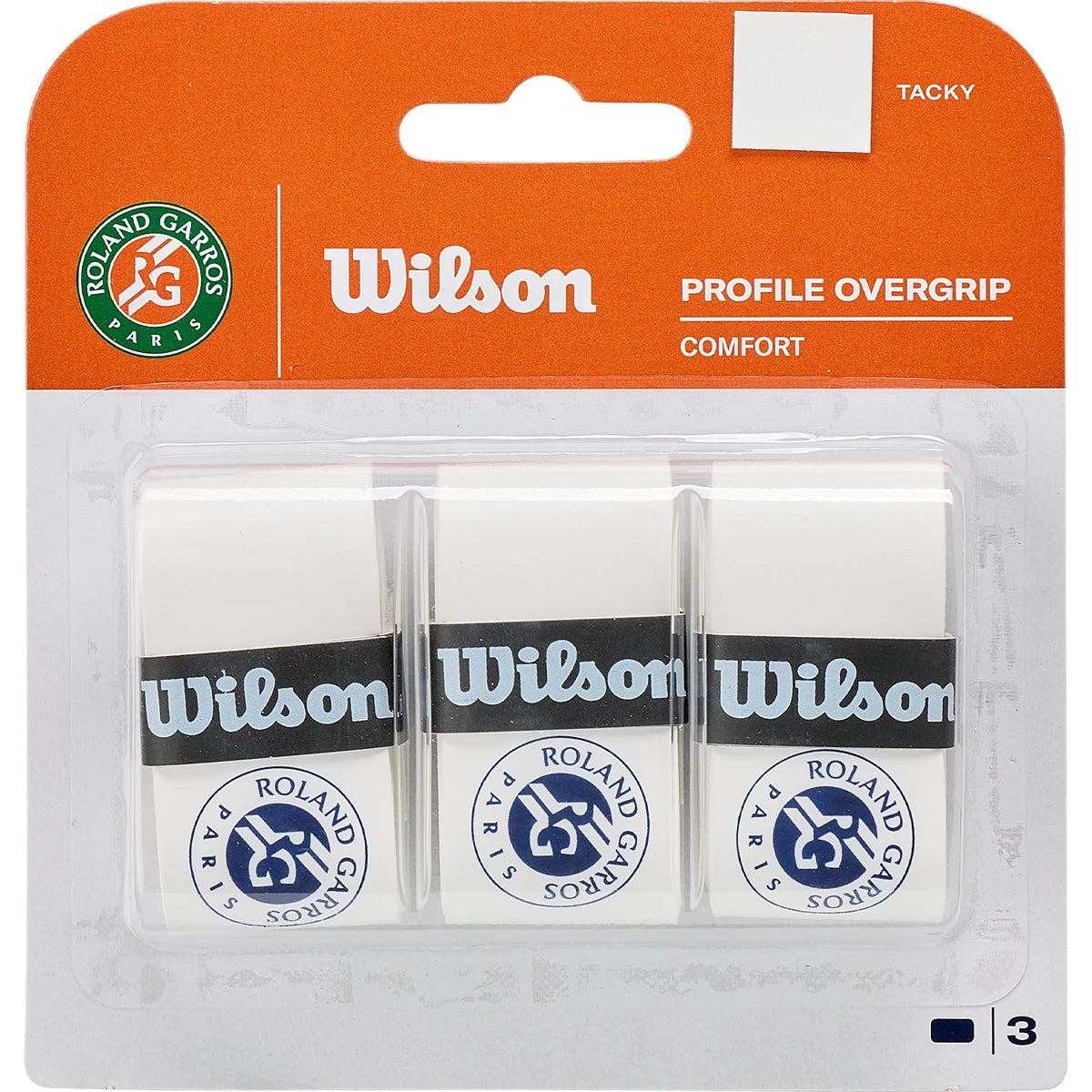 SOBREGRIPS WILSON PROFILE ROLAND-GARROS x3