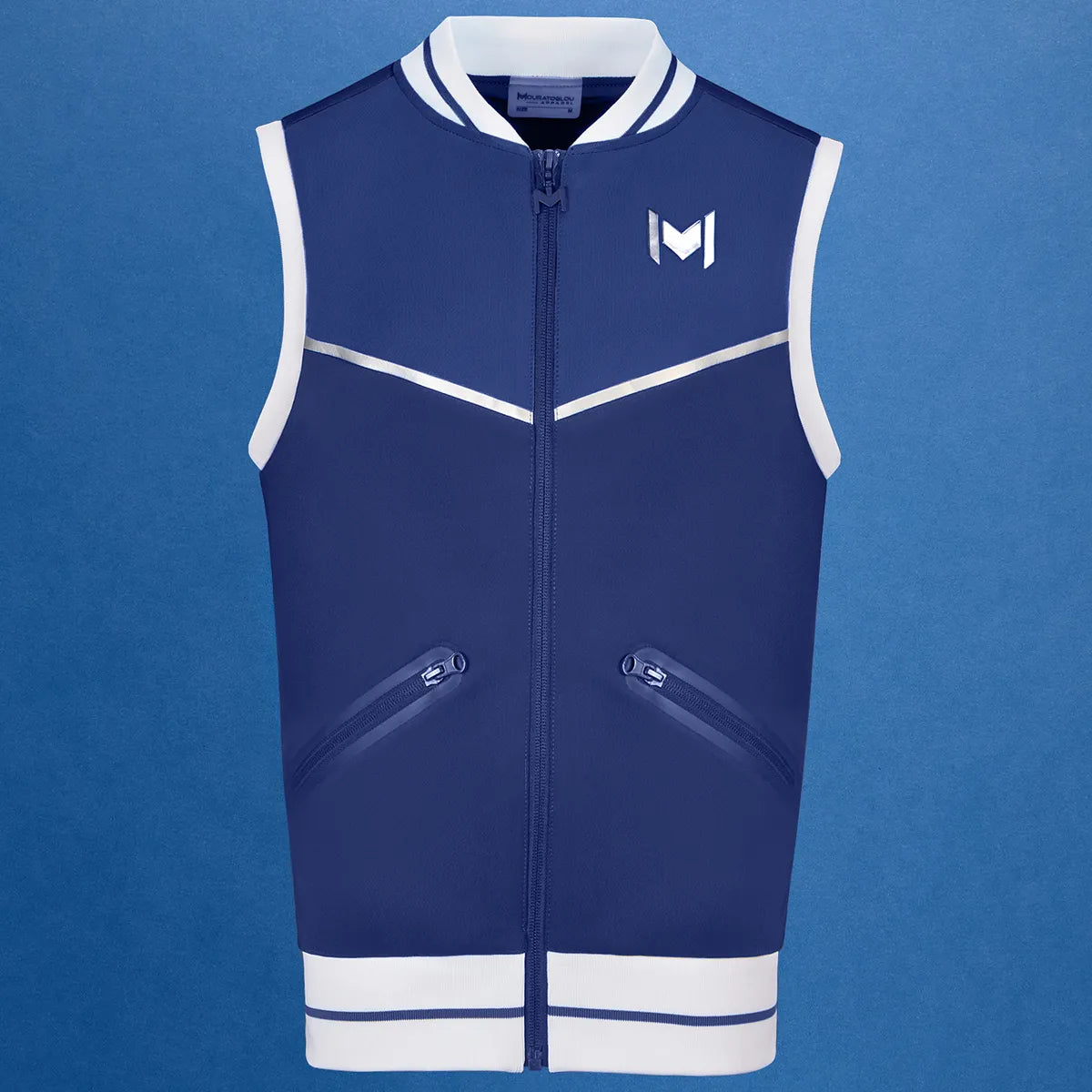 CHAQUETA MOURATOGLOU APPAREL JUNIOR SIN MANGAS NEW YORK