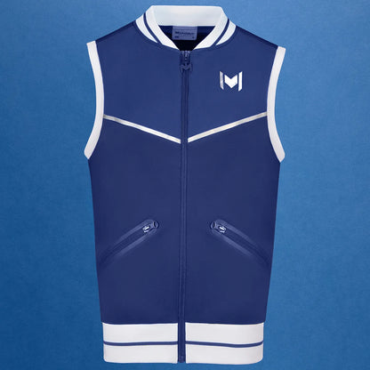 CHAQUETA MOURATOGLOU APPAREL JUNIOR SIN MANGAS NEW YORK