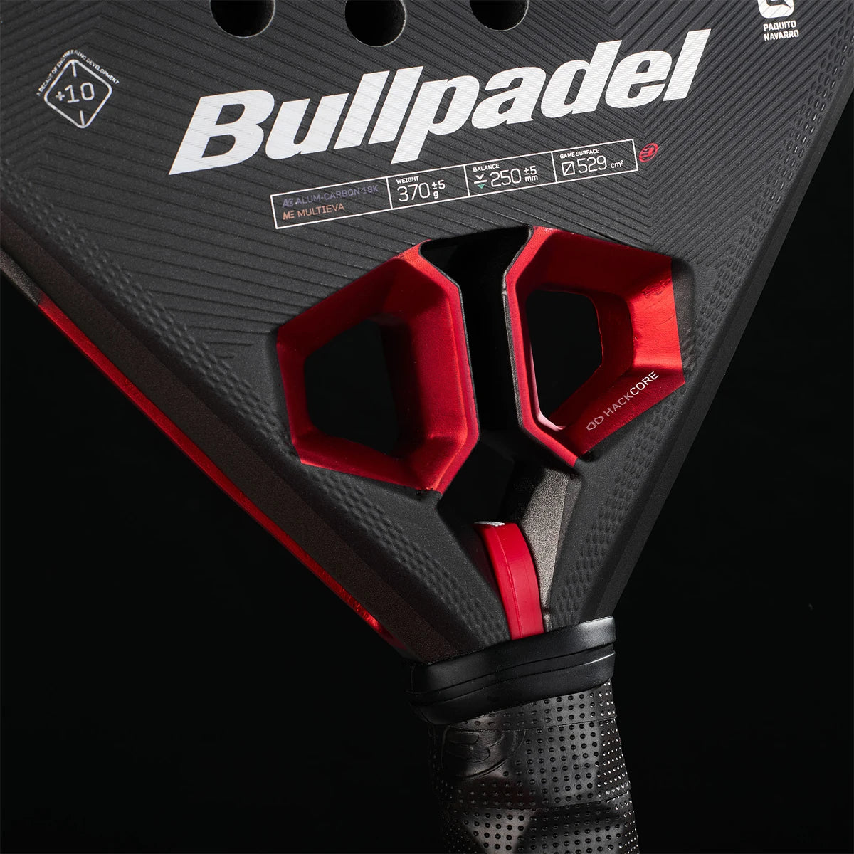 RAQUETA PADEL BULLPADEL HACK 05 HYBRID 27