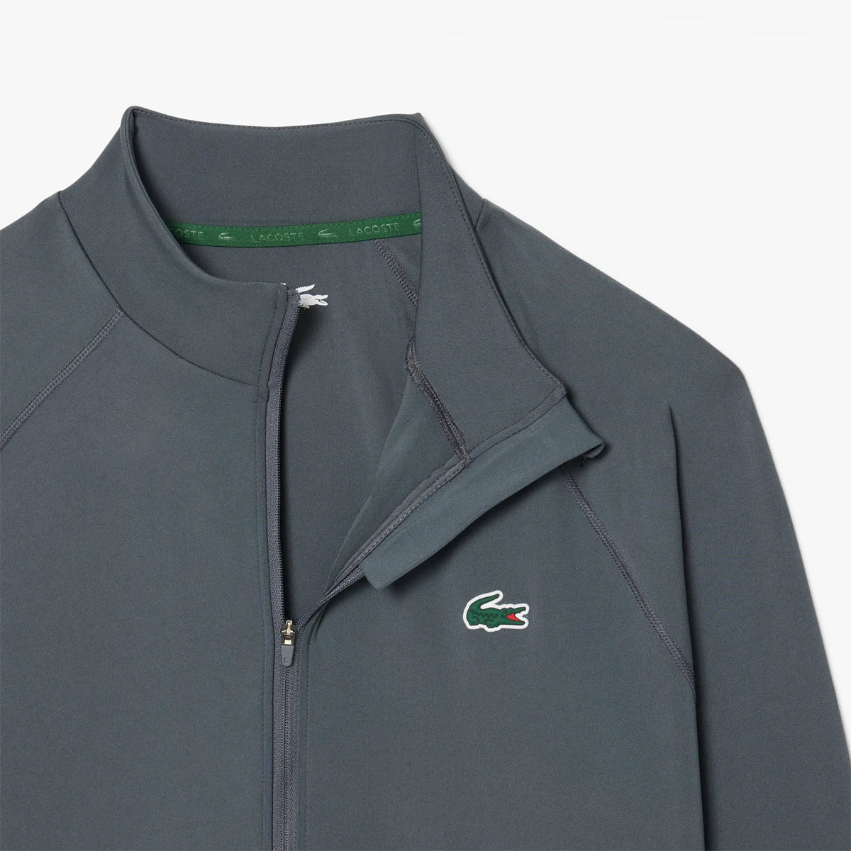 SUDADERA LACOSTE ESSENTIALS MANGAS LARGAS CREMALLERA COMPLETA