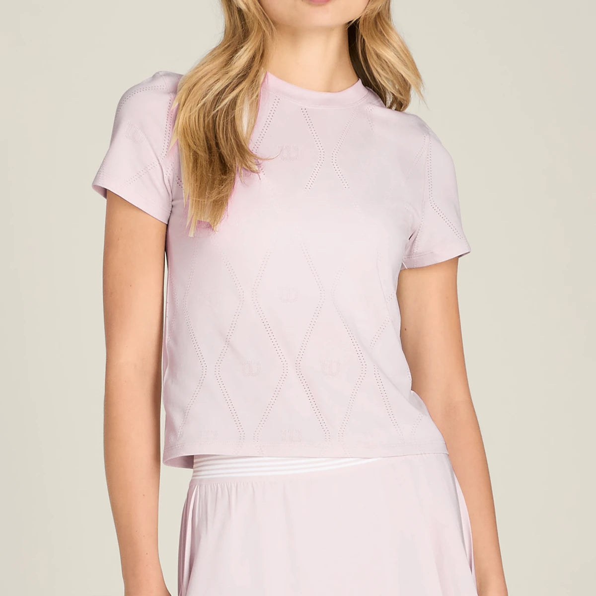 CAMISETA WILSON MUJER SIN COSTURAS MANGA CORTA