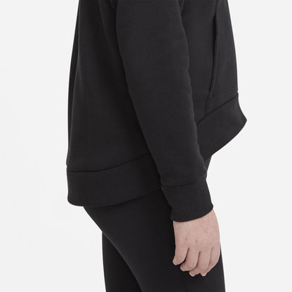 SUDADERA NIKE JUNIOR CHICA SPORTSWEAR CLUB FLEECE CREMALLERA COMPLETA CON CAPUCHA