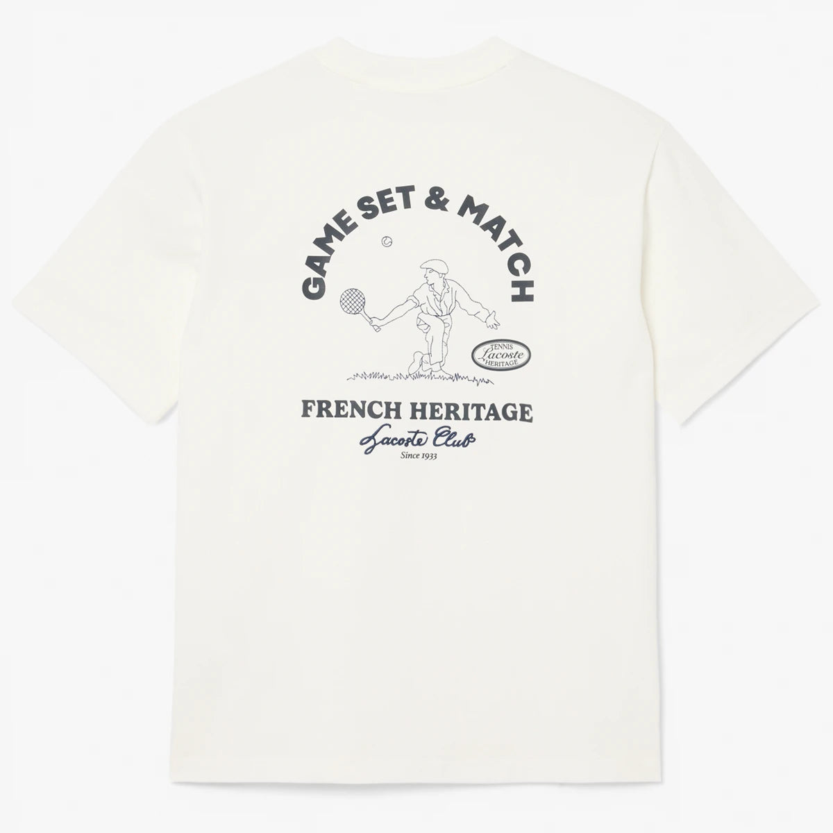 CAMISETA LACOSTE HERITAGE GRAPHIC