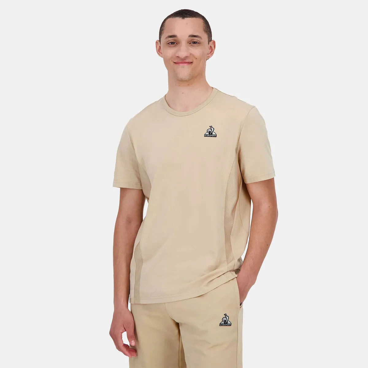 CAMISETA LE COQ SPORTIF PLATA