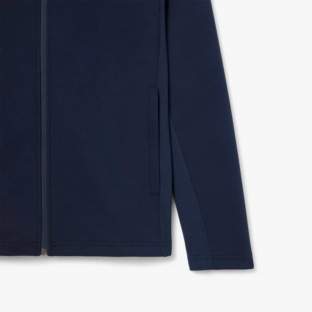 SUDADERA LACOSTE CORE PERRFORMANCE CON CAPUCHA FZ MESH