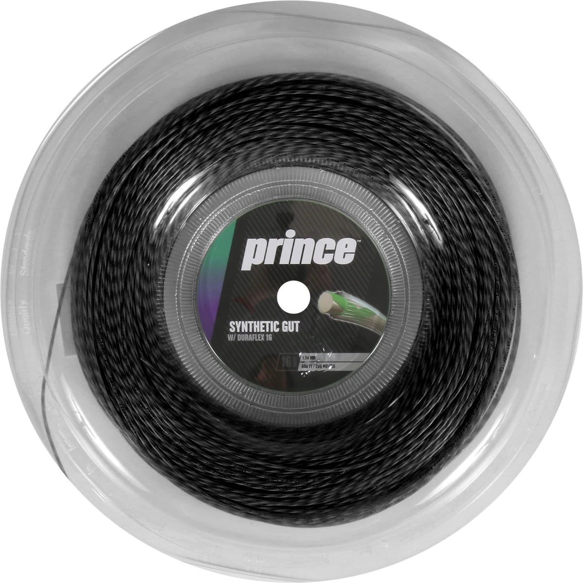 BOBINA PRINCE SYNTHETIC GUT CON DURAFLEX (200 METROS)