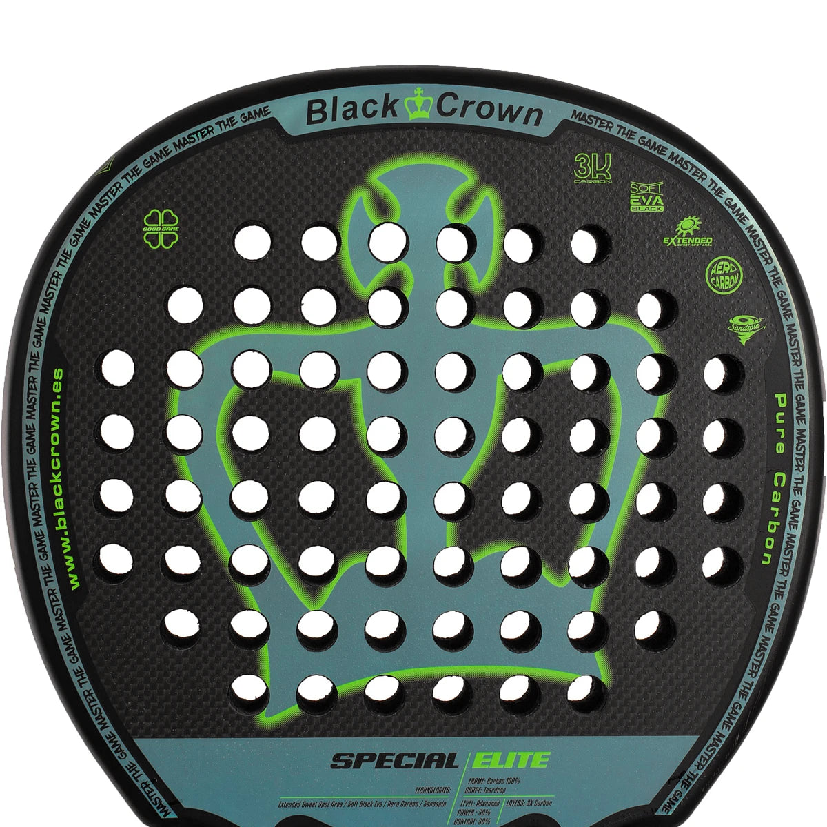 RAQUETA DE PÁDEL BLACK CROWN SPECIAL ELITE