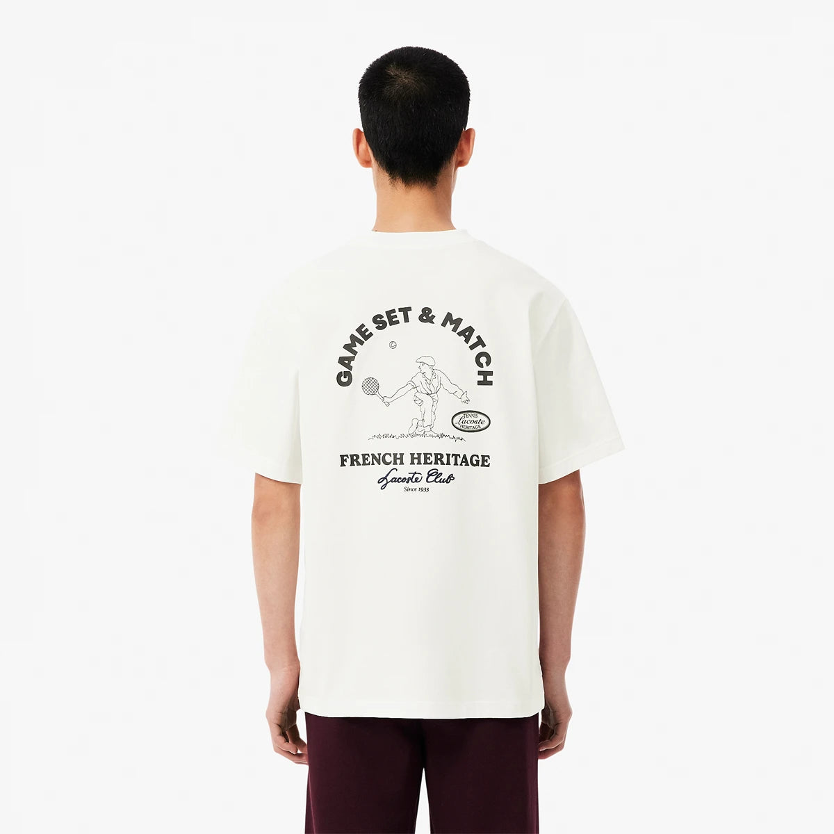 CAMISETA LACOSTE HERITAGE GRAPHIC