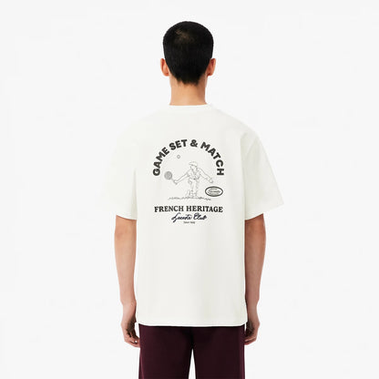 CAMISETA LACOSTE HERITAGE GRAPHIC