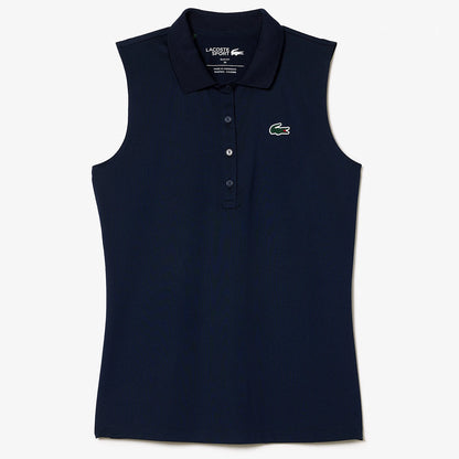 POLO LACOSTE MUJER CORE PERFORMANCE SIN MANGAS