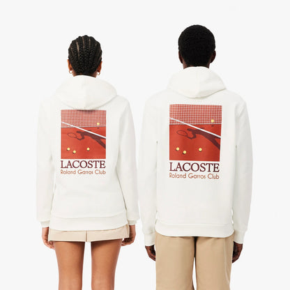 SUDADERA LACOSTE ROLAND GARROS CLUB GRÁFICA