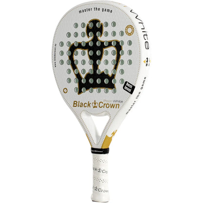RAQUETA DE PÁDEL BLACK CROWN PITON WHITE