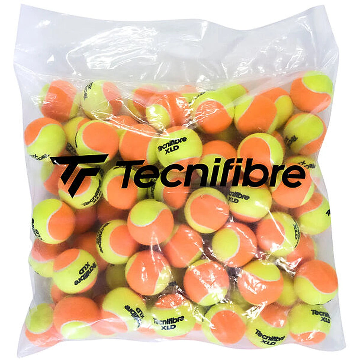 CAJA DE 144 PELOTAS TECNIFIBRE XLD BICOLOR