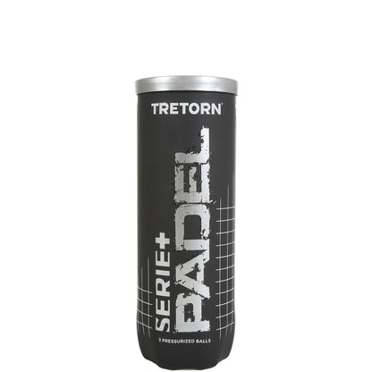 TUBO DE 3 PELOTAS DE PÁDEL TRETORN