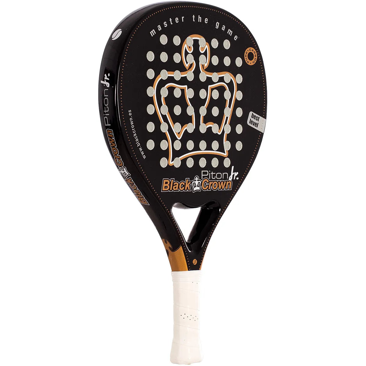 RAQUETA DE PÁDEL JUNIOR BLACK CROWN PITON