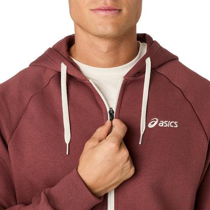 SUDADERA ASICS CON CAPUCHA FLEECE CREMALLERA COMPLETA
