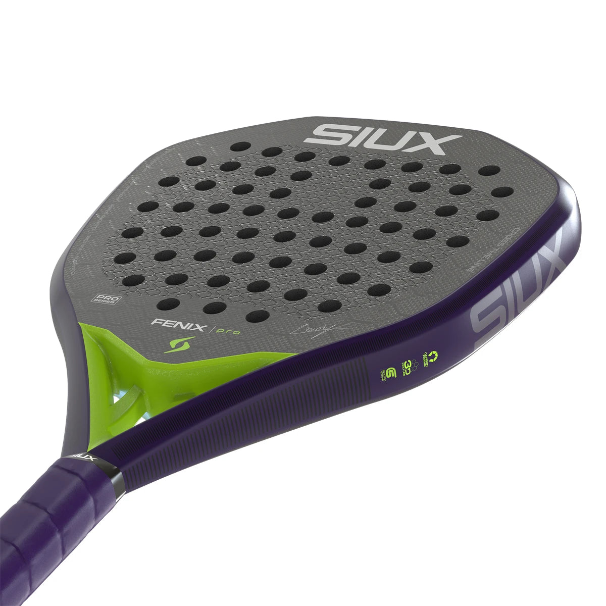 RAQUETA DE PÁDEL SIUX FENIX PRO 2026 GLOW PURPLE