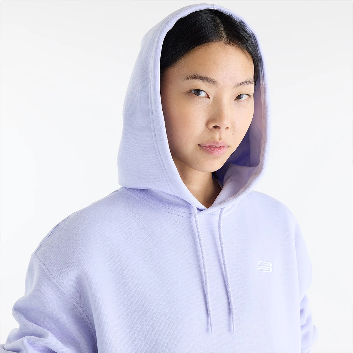 SUDADERA CON CAPUCHA NEW BALANCE MUJER FLEECE HOODIE