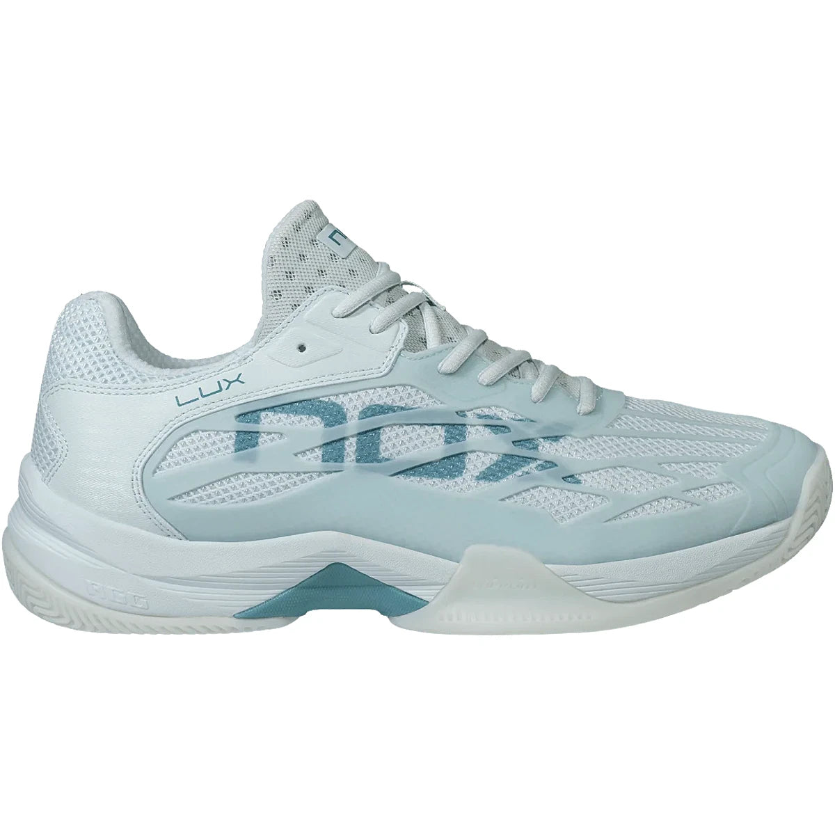ZAPATILLAS NOX PADEL MUJER AT10 LUX MORNING MIST/TURQUOISE
