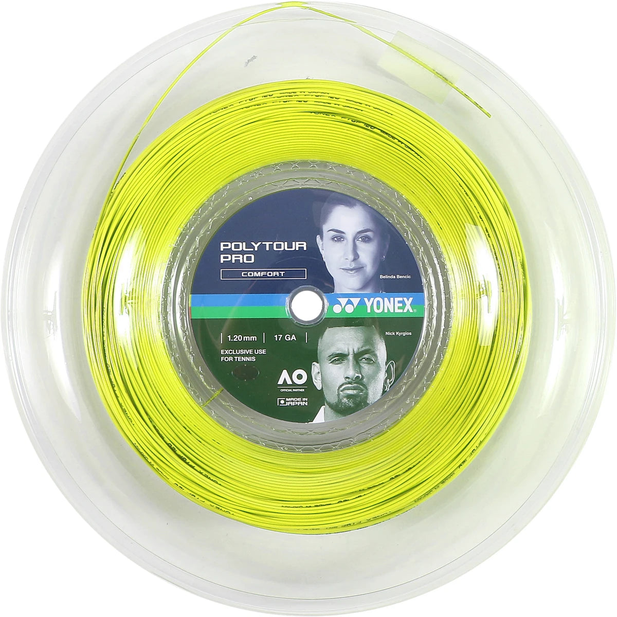 BOBINA YONEX POLYTOUR PRO (200 METROS)