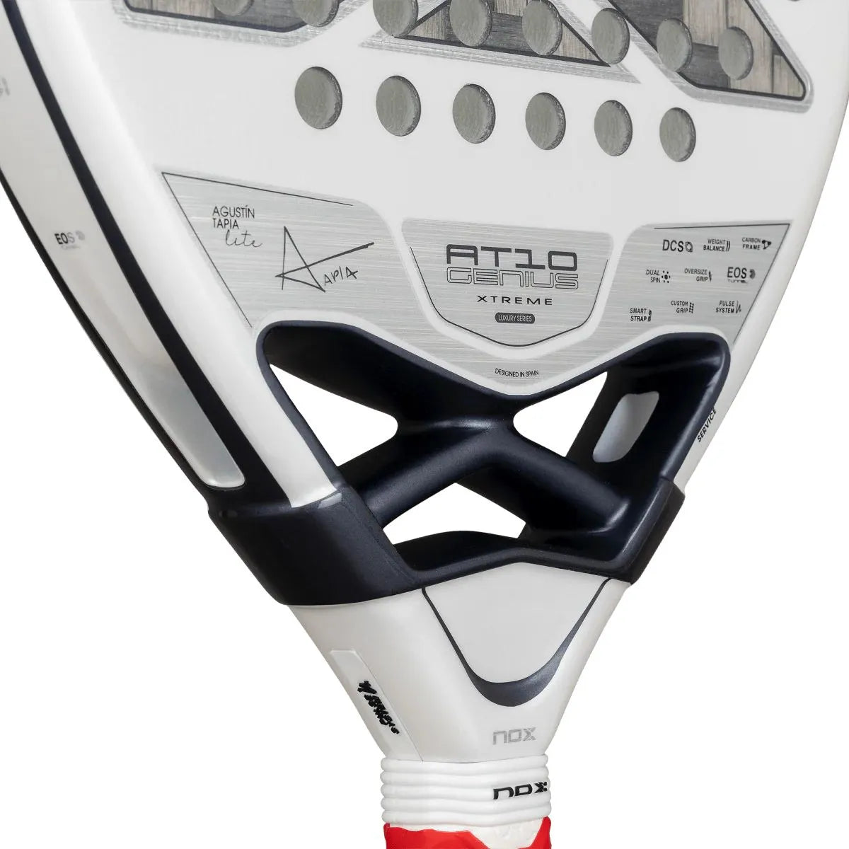 Raqueta Test de Pádel Nox AT10 Genius 12K Alum Xtreme Lite By Agustin Tapia