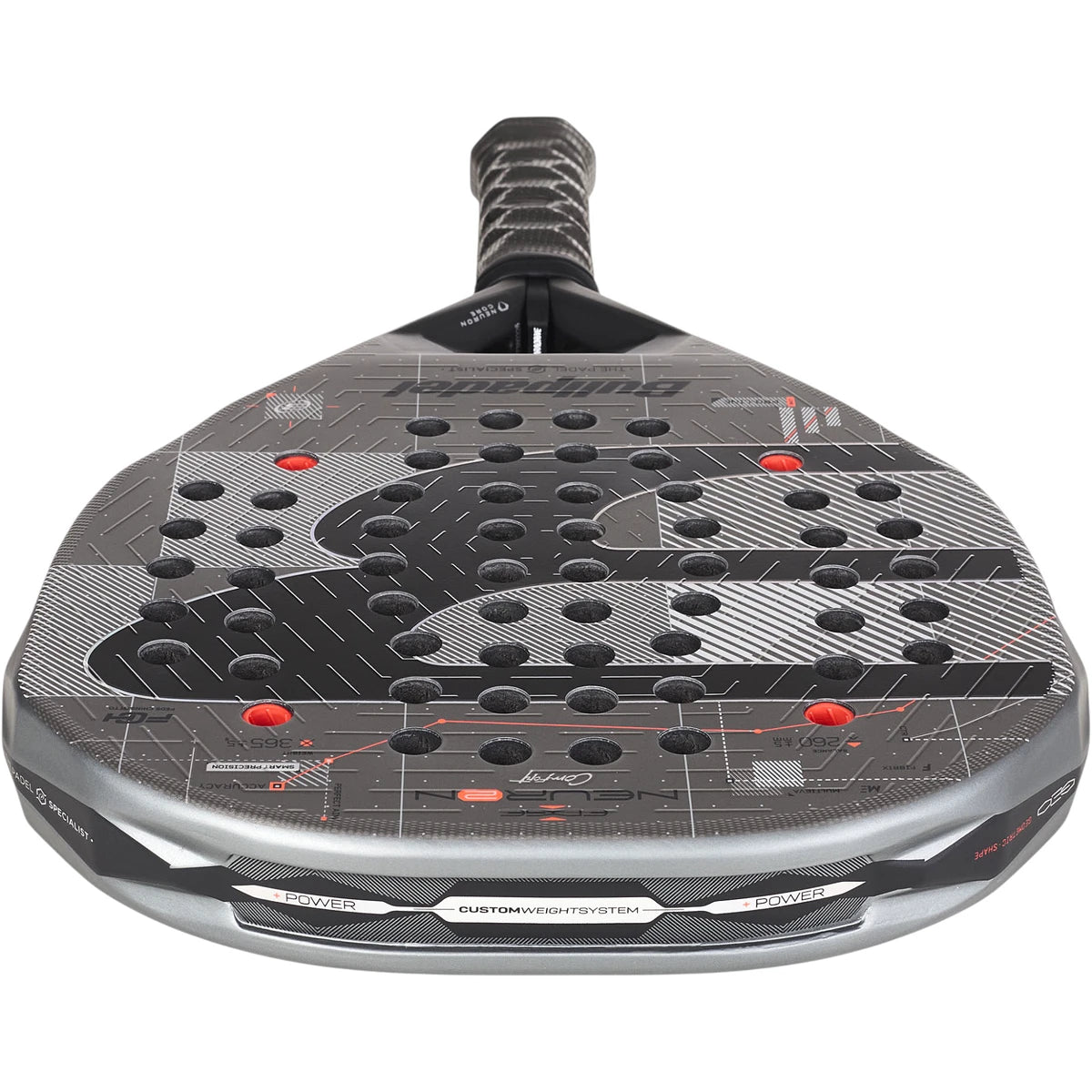 Raqueta Test Padel Bullpadel Neuron 02 Edge Comfort 27